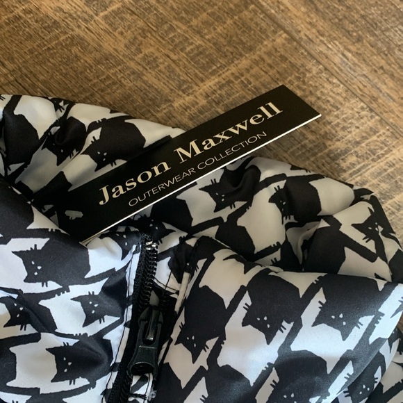 NWT Robert Maxwell Vest    XS.  Cute cat design. Adorable - Picture 2 of 4